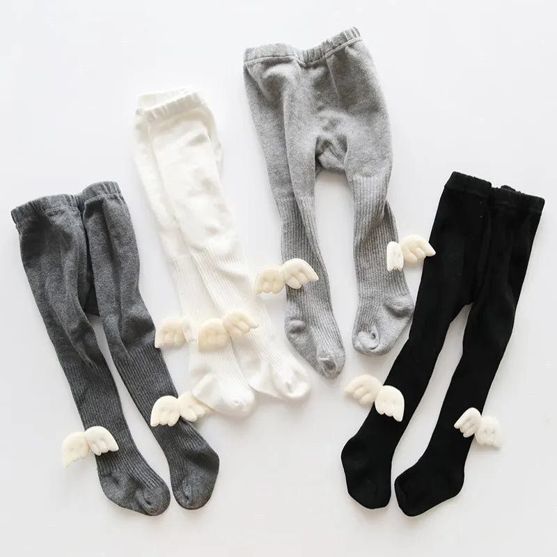 Kids Cute Wings Footed Legging