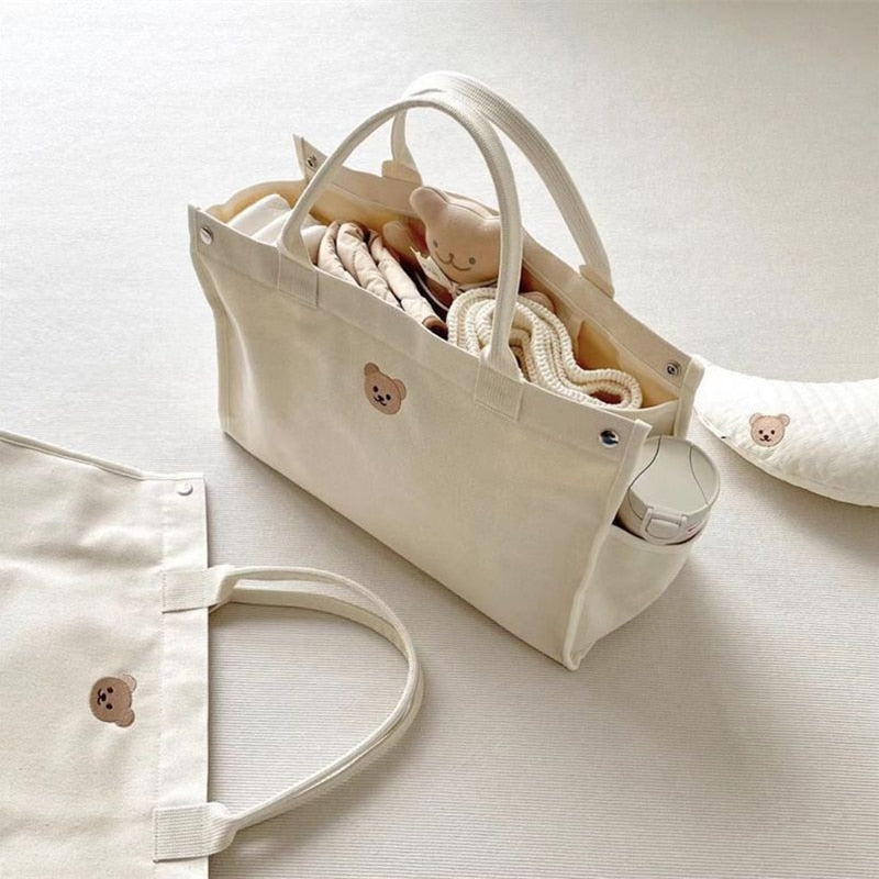 Canvas Tote Stroller Bag