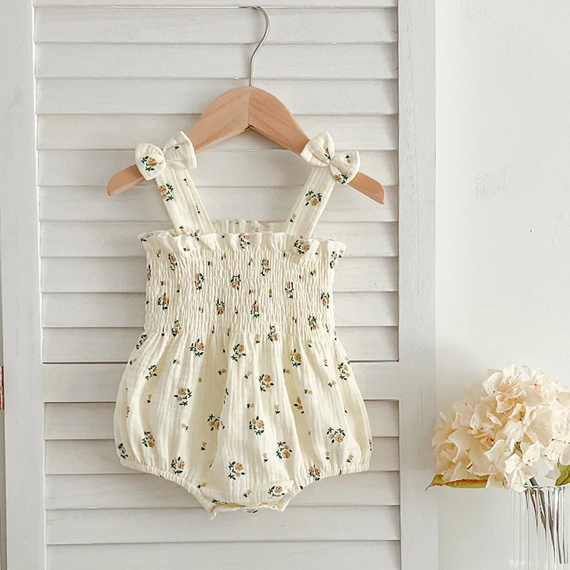 Bow Strap Romper