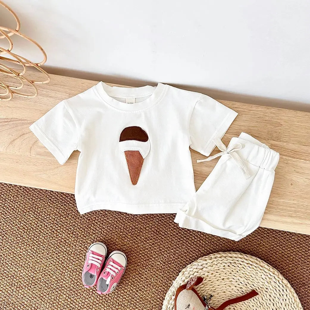 Ice Cream Cone T-shirt Set