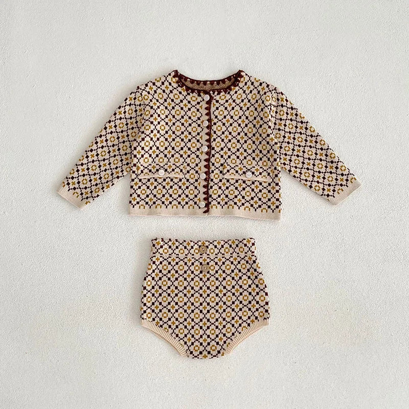 Knitted Cardigan Euro Outfit
