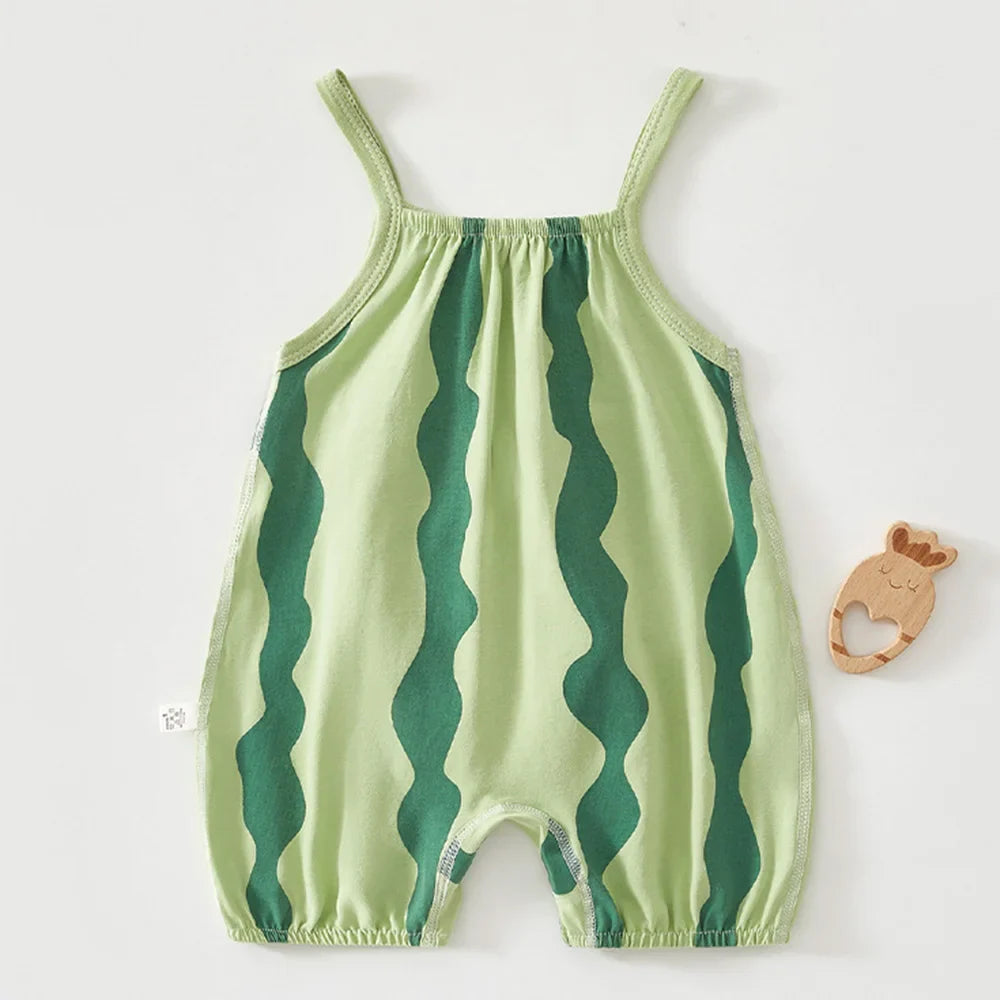 Newborn Fruit Patch Romper