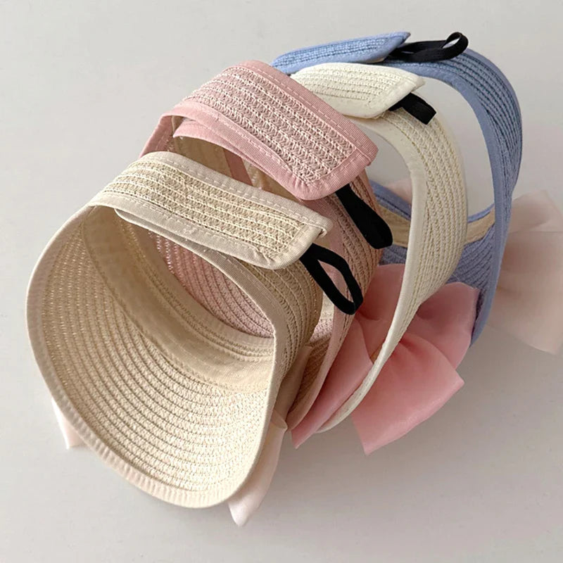 Cute Straw Hat Visor