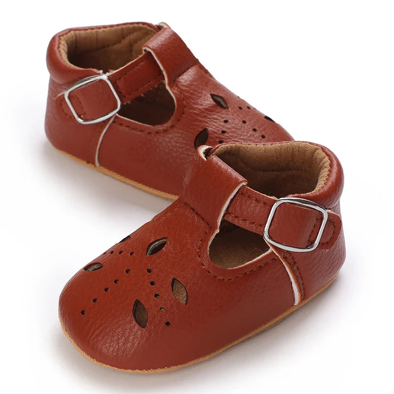 Almond Cut Mary Jane Anti-slip Shoes