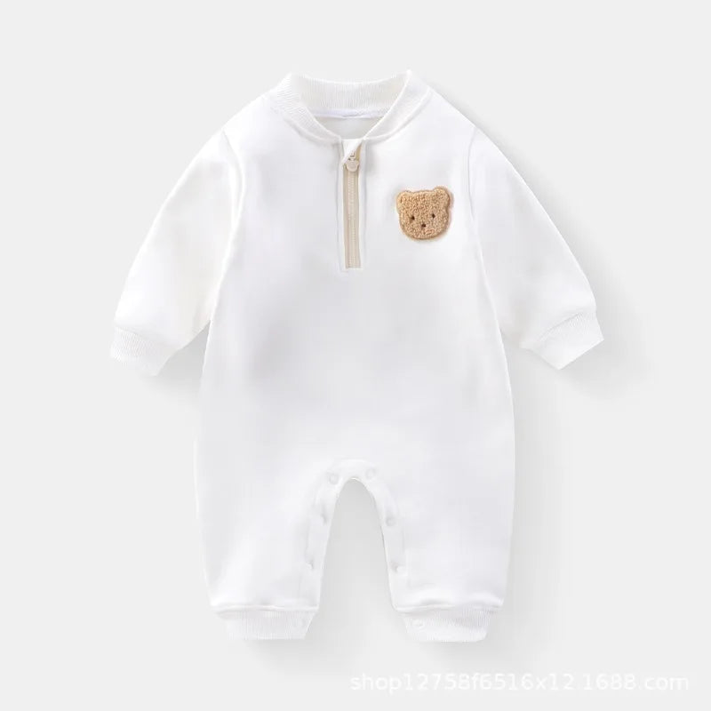 Solid Teddy Bear Onesie