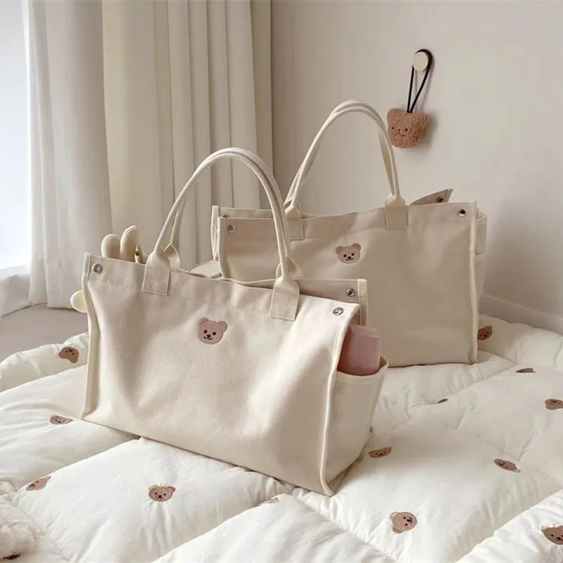 Canvas Tote Stroller Bag