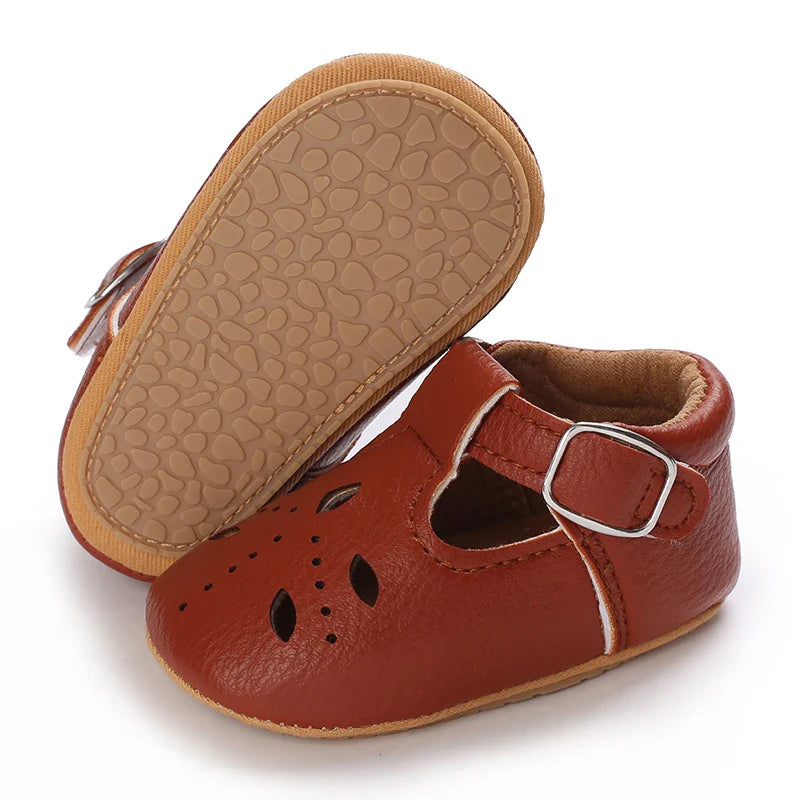 Almond Cut Mary Jane Anti-slip Shoes