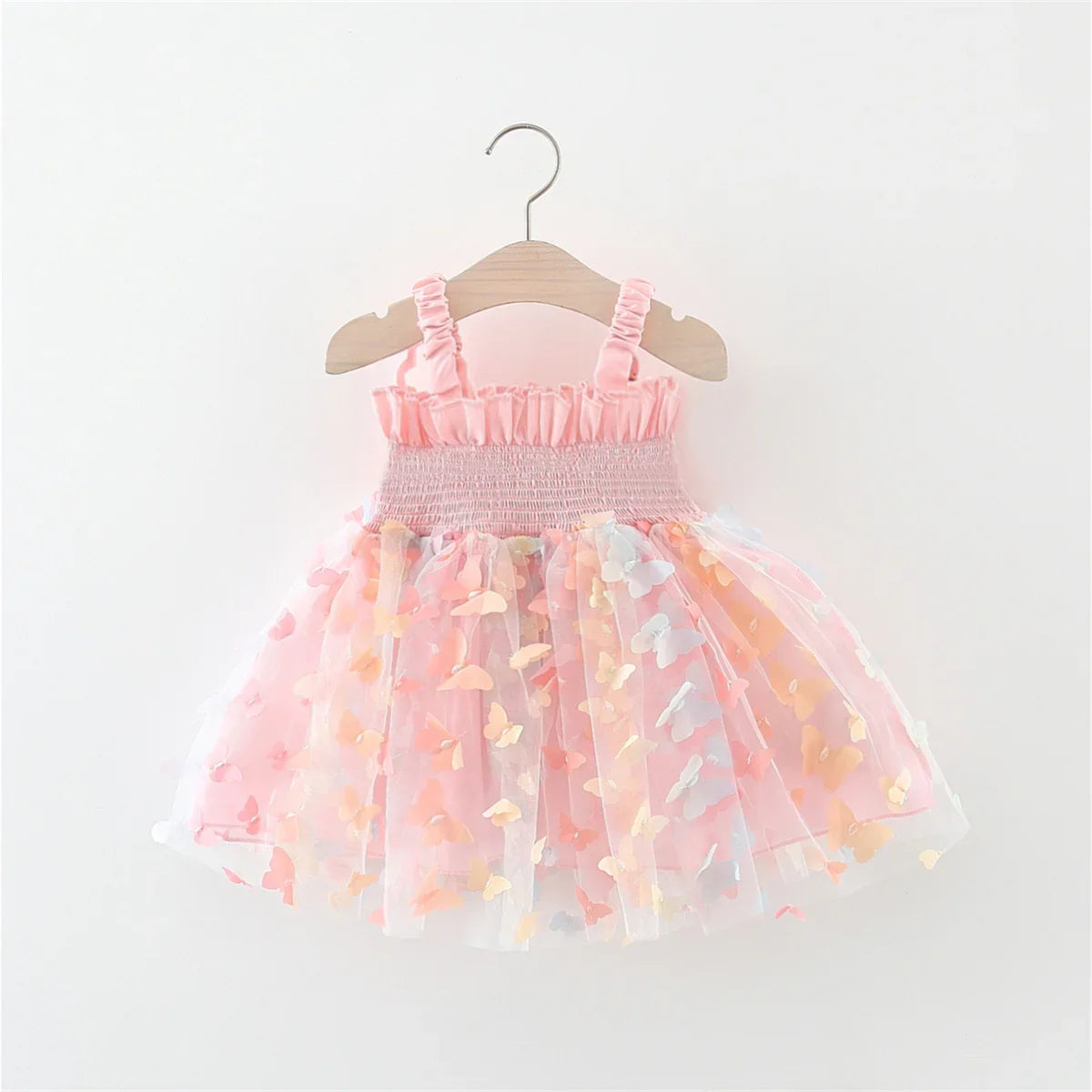 Butterfly Sequin Lace Dress