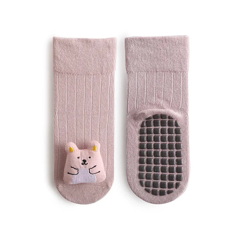 Cute Cartoon Animal Baby Non-Slip Socks