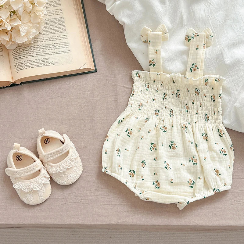 Bow Strap Romper