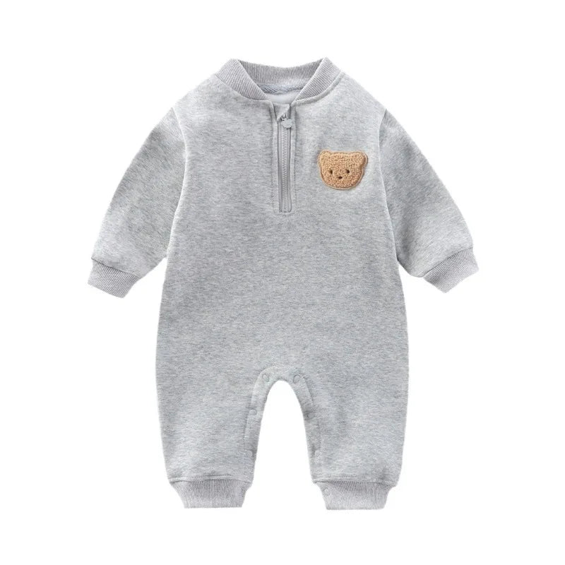 Solid Teddy Bear Onesie