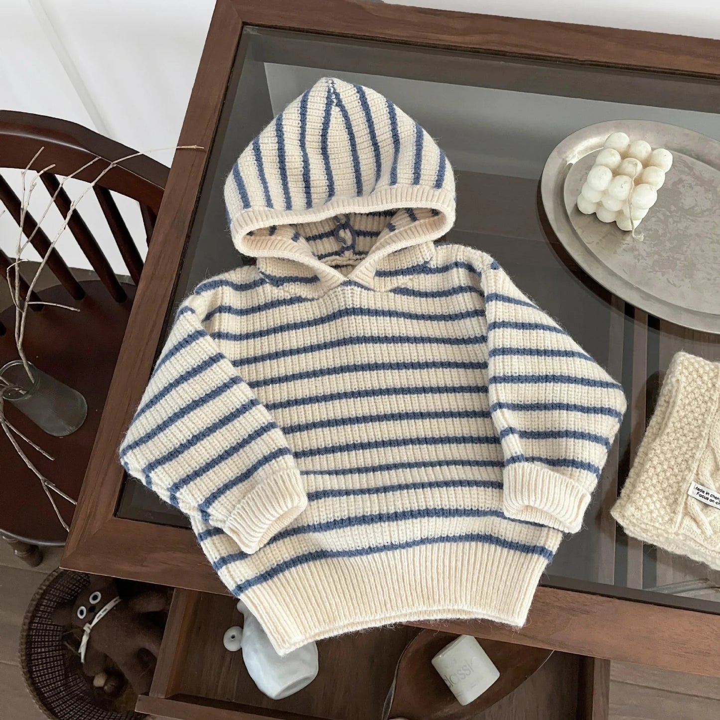Stipe Knit nJumpsuit