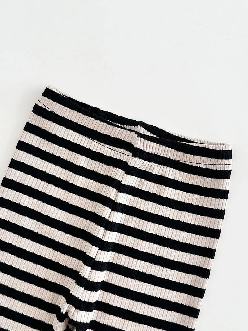 Dinosaur Striped Pants Set
