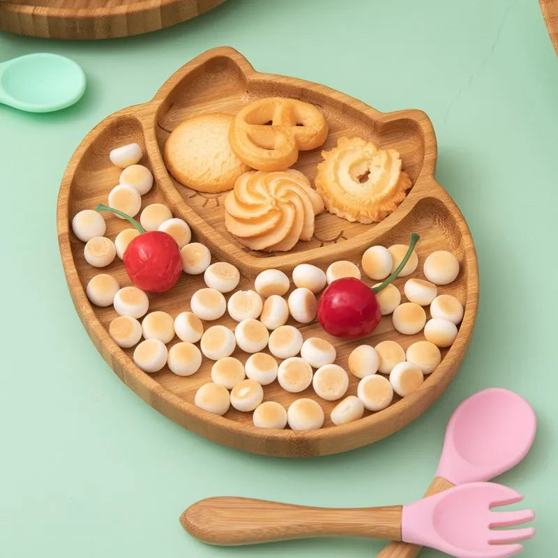 Bebe Bamboo Plate Set