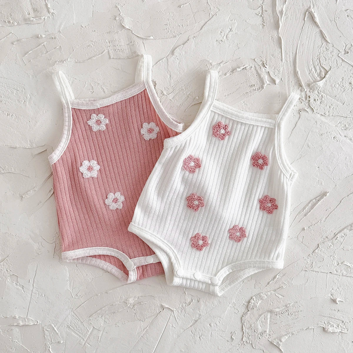 Breathable Camisole Flower Bodysuit