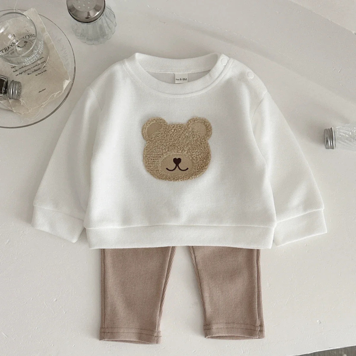 Sleepy Bear Patch Set