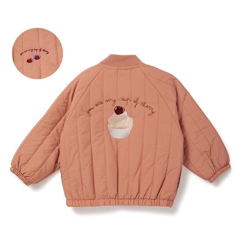 Kids Embroidered Patch Jacket