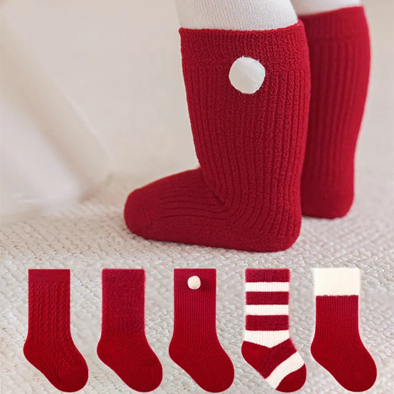 Thick Santa Christmas Socks