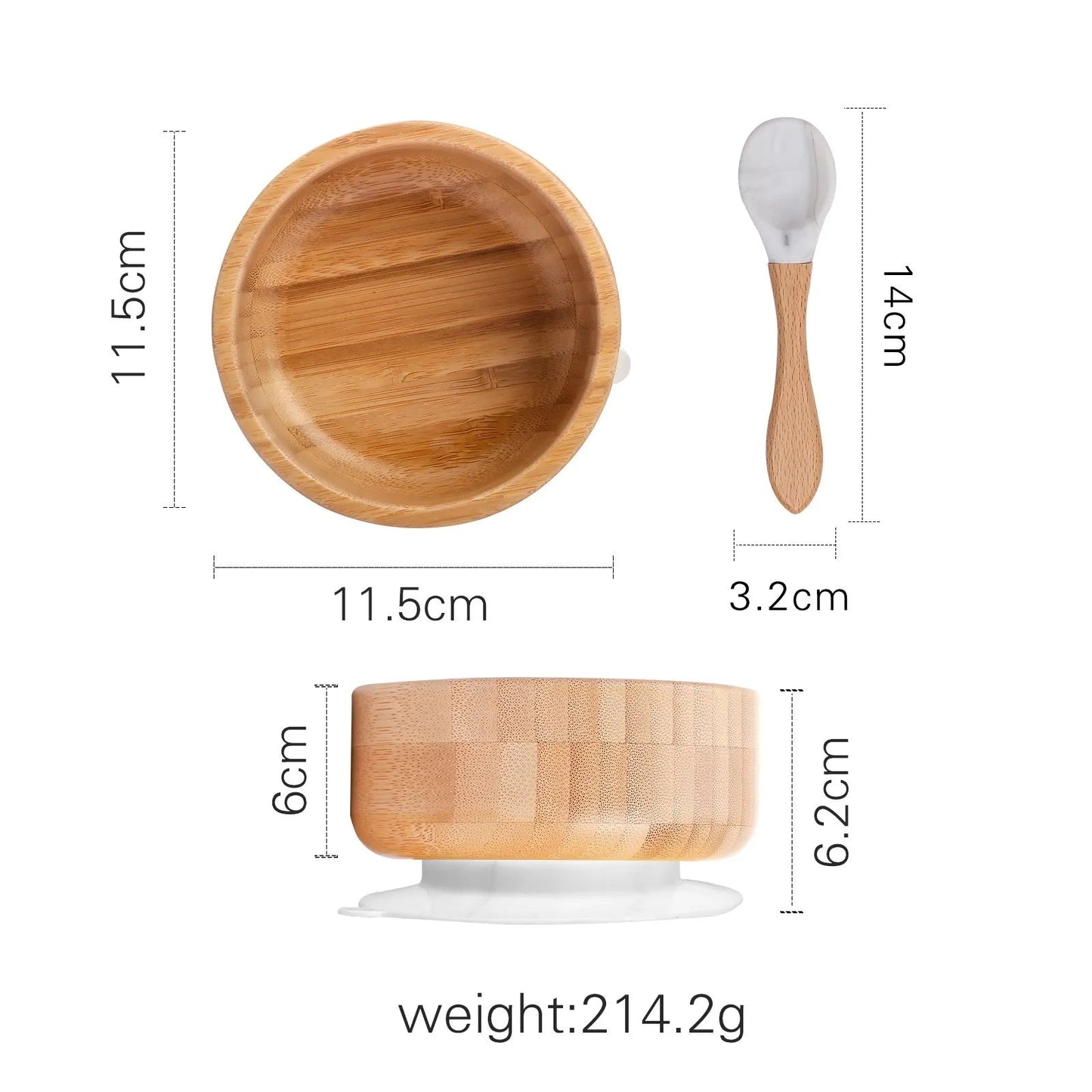 Bebe Bamboo Plate Set