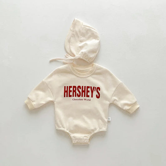 Hershey Print Cotton Bodysuit
