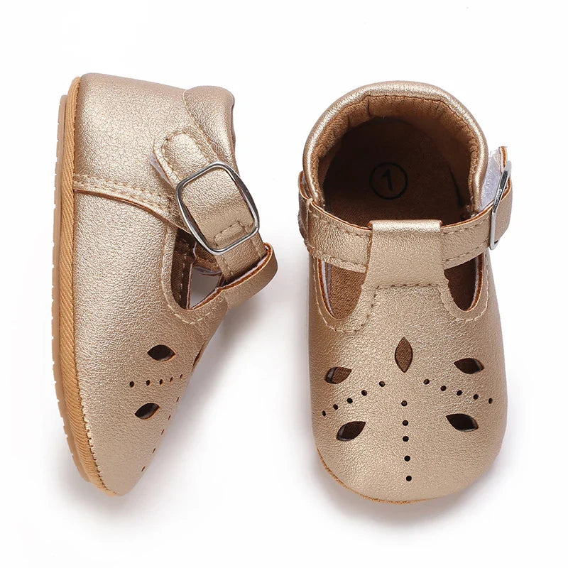 Almond Cut Mary Jane Anti-slip Shoes