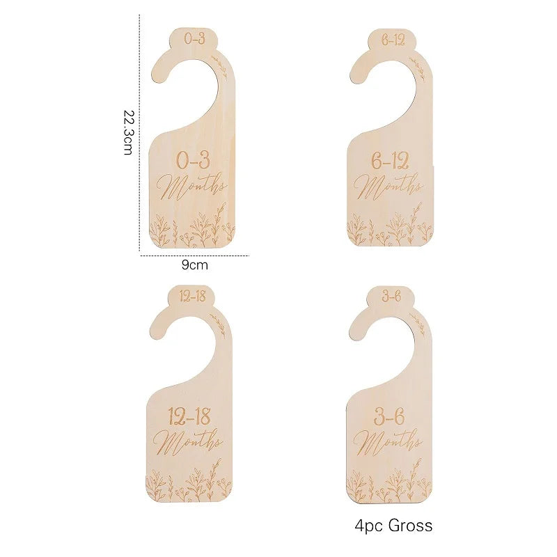 7Pcs Acrylic Closet Dividers
