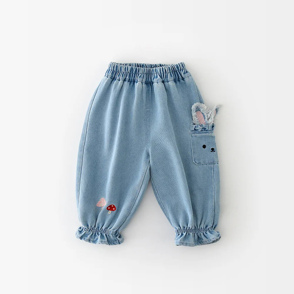 Casual  Loose Bunny Pants