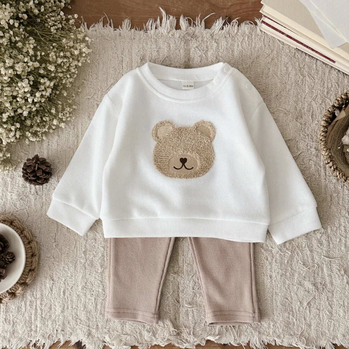 Sleepy Bear Patch Set