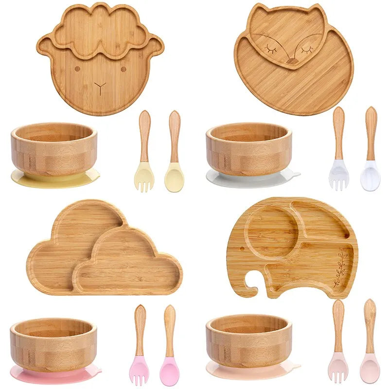 Bebe Bamboo Plate Set