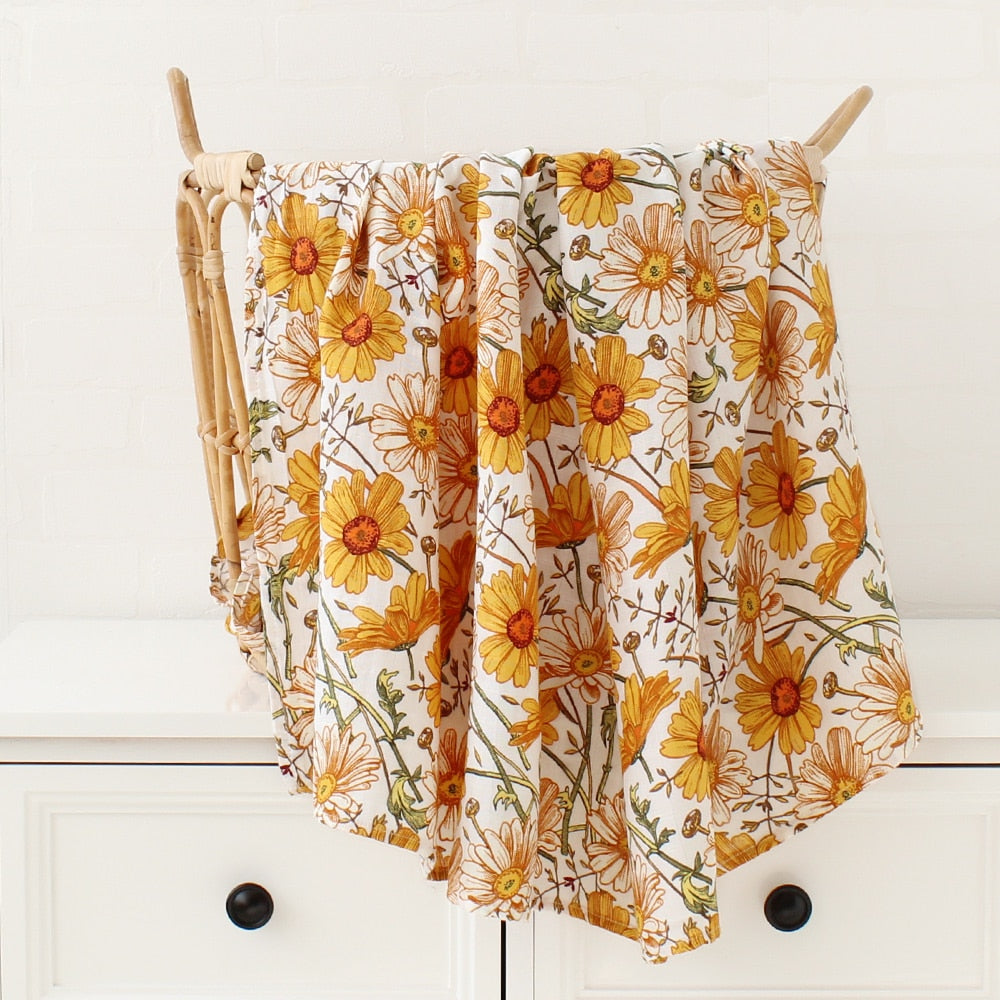 Art Deco Muslin Swaddles
