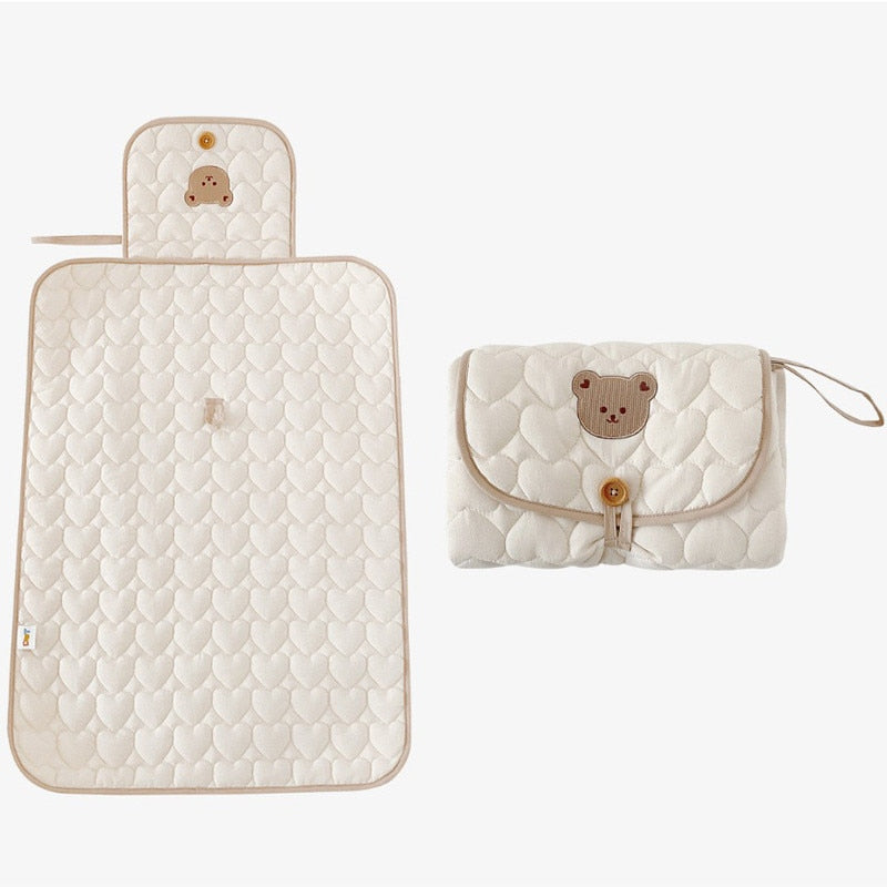 Waterproof Foldable Portable Travel Diaper Changing Pad