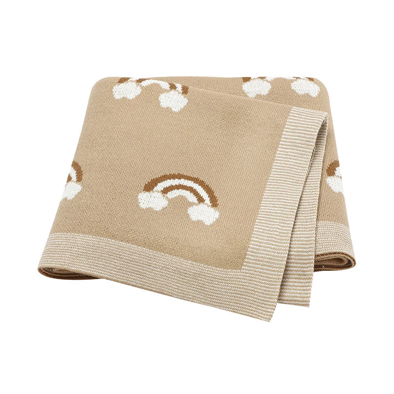 Rainbow Swaddle Wrap Stroller Blankets