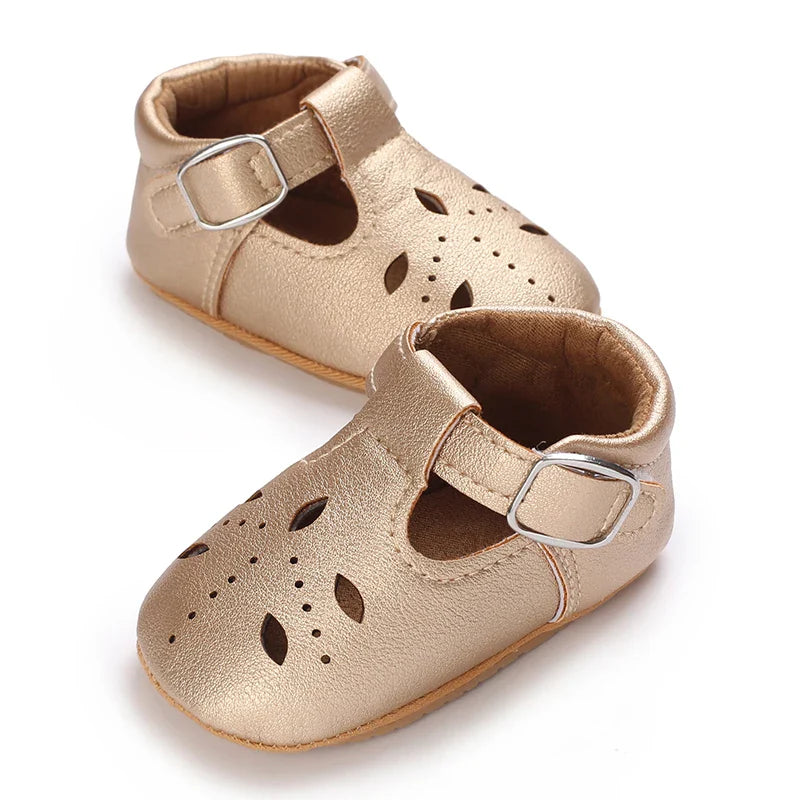 Almond Cut Mary Jane Anti-slip Shoes