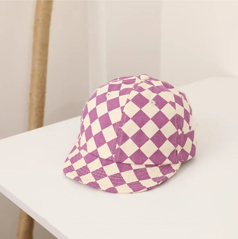 Checkered Baseball Cap
