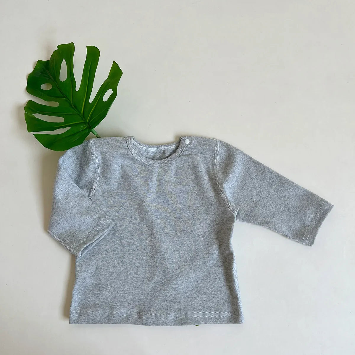 Long Sleeve Snap T-Shirt