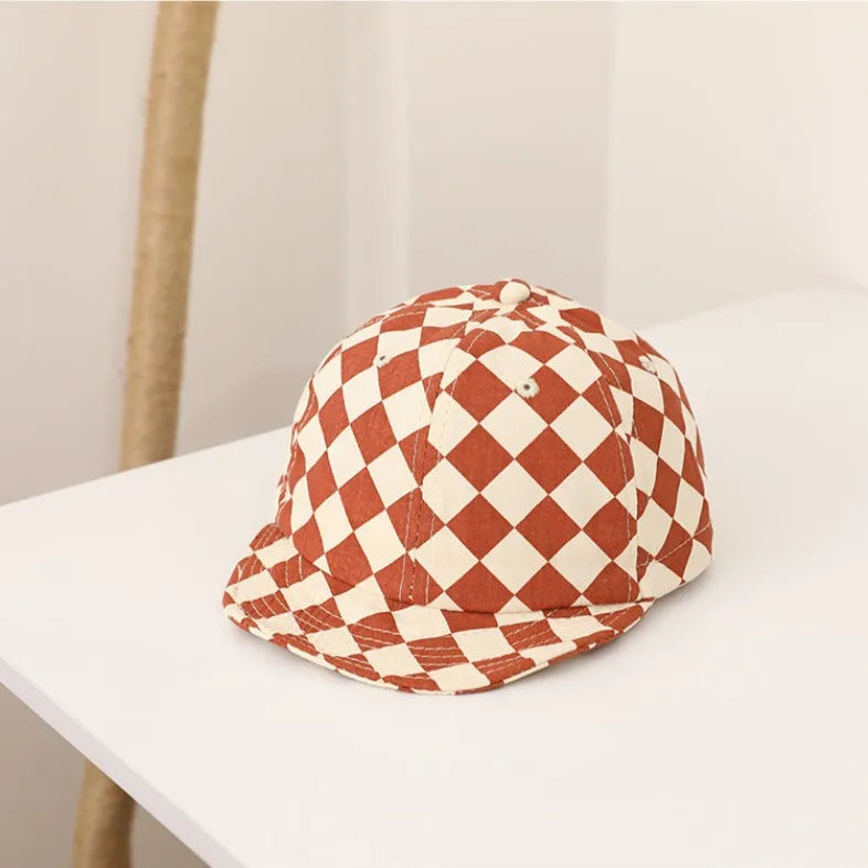 Checkered Baseball Cap