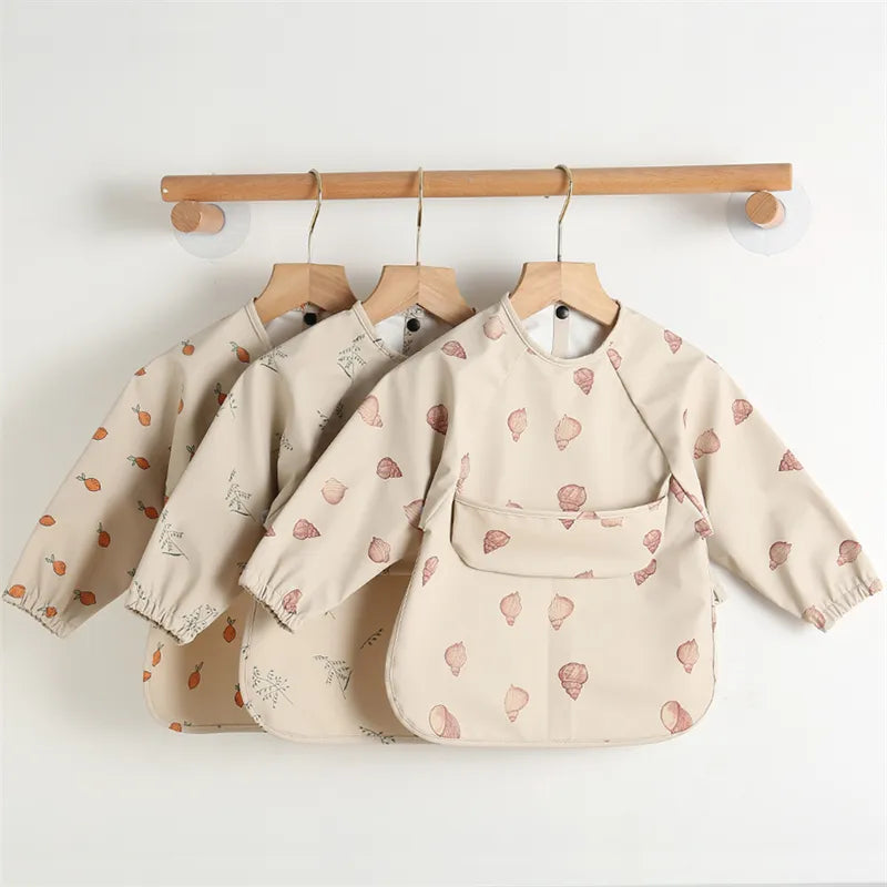 Kids Long Sleeved PU Bibs