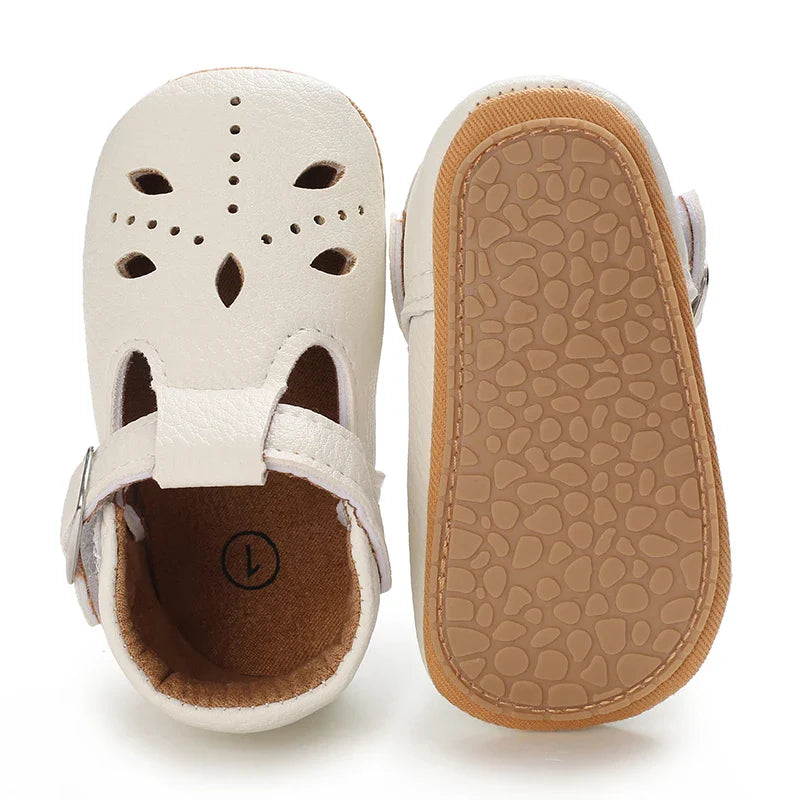 Almond Cut Mary Jane Anti-slip Shoes