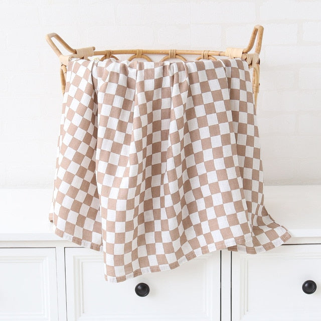 Art Deco Muslin Swaddles