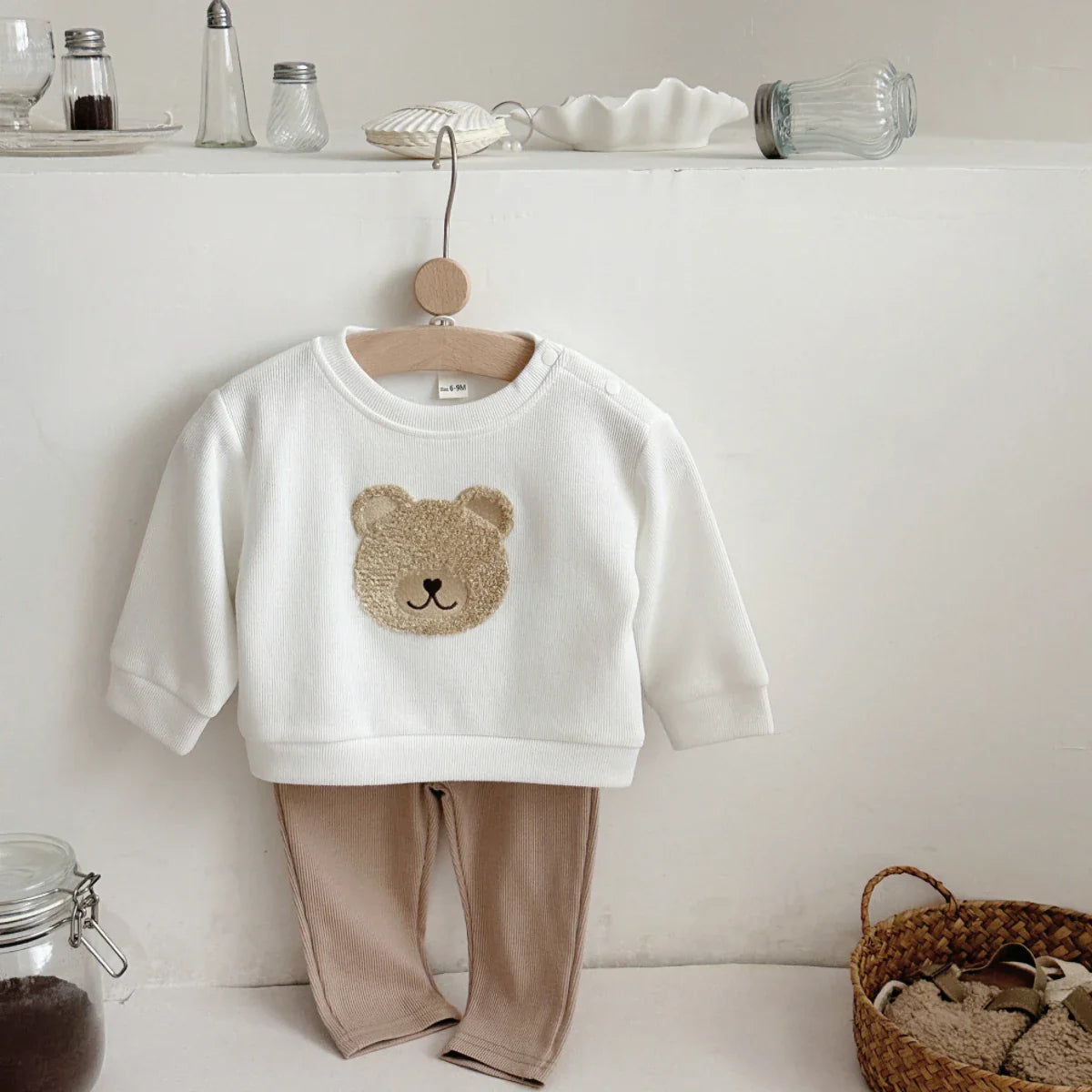 Sleepy Bear Patch Set