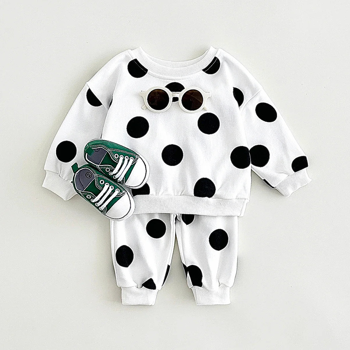 Polka Dot Jogger Set