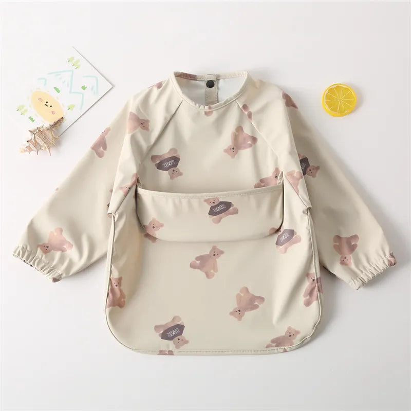 Kids Long Sleeved PU Bibs