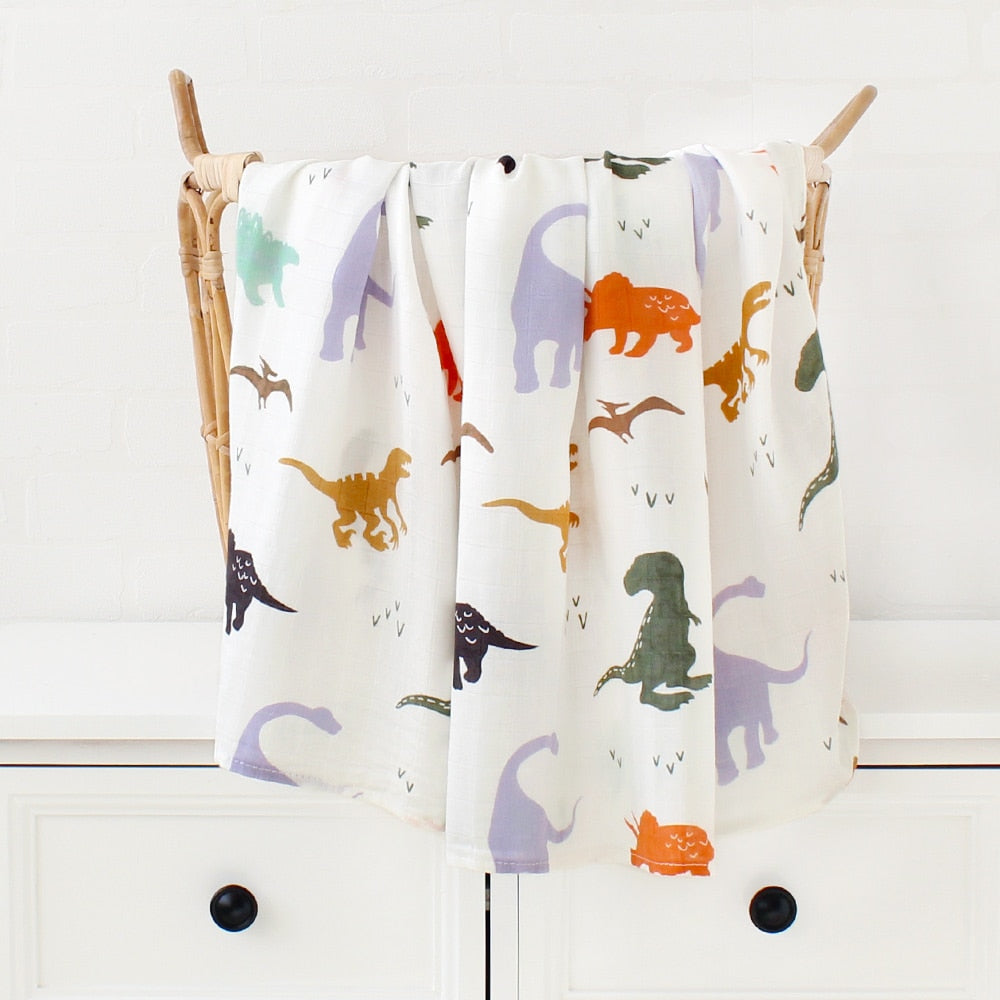 Art Deco Muslin Swaddles
