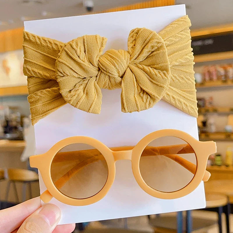Matching Headband And Glasses
