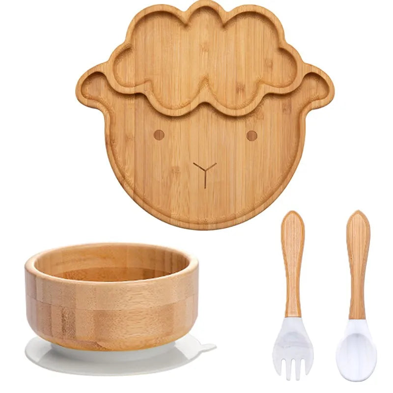 Bebe Bamboo Plate Set
