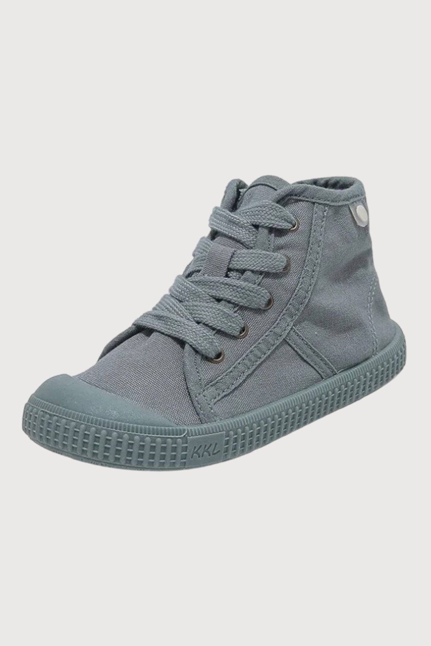 High Top Canvas Lace up Sneakers