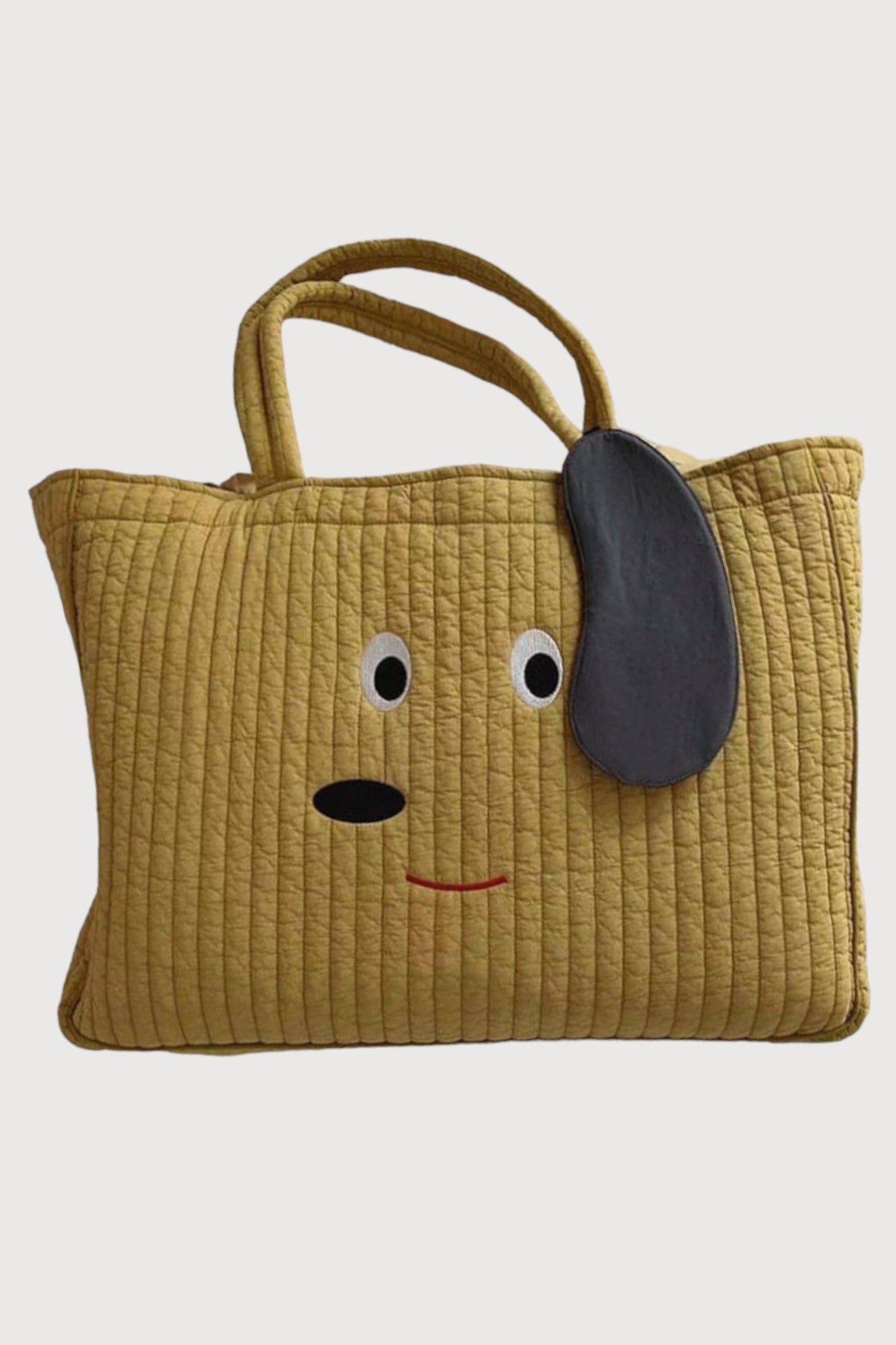 Cotton Puppy Face Travel Bag
