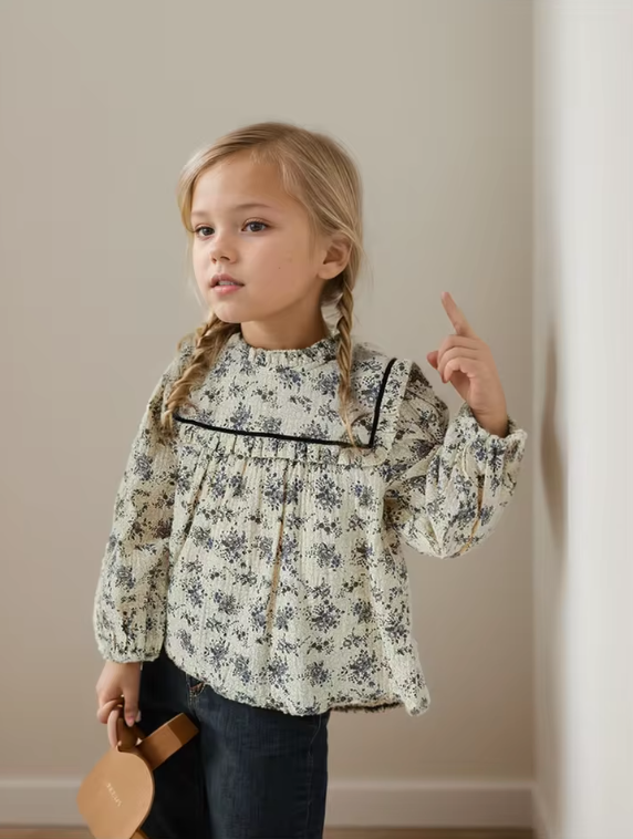 Vintage Style Blouse Dress