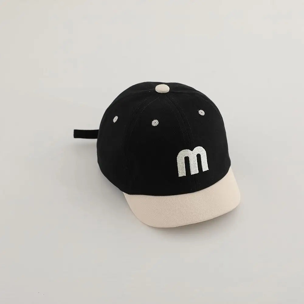 Letter M Peaked Cap