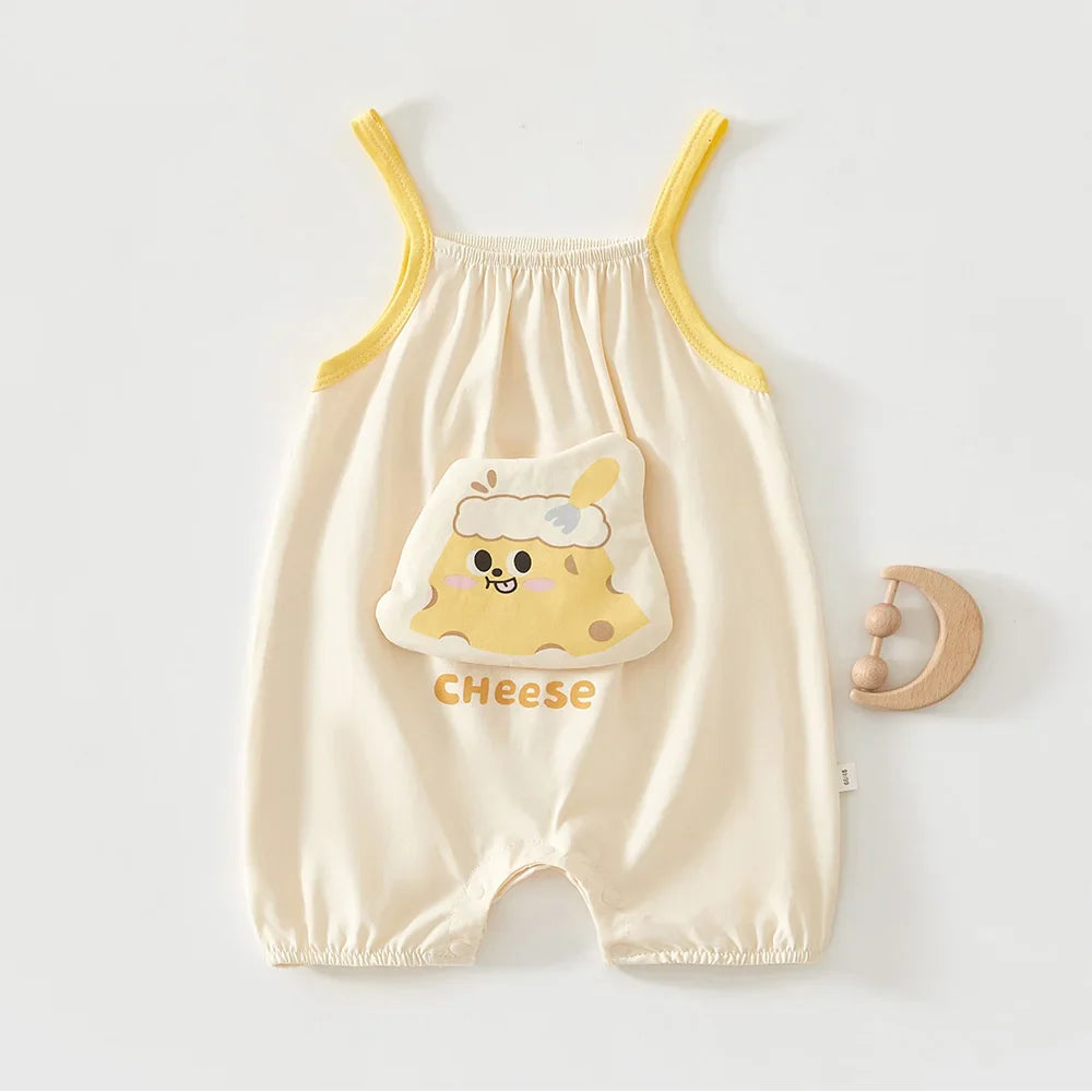 Newborn Fruit Patch Romper